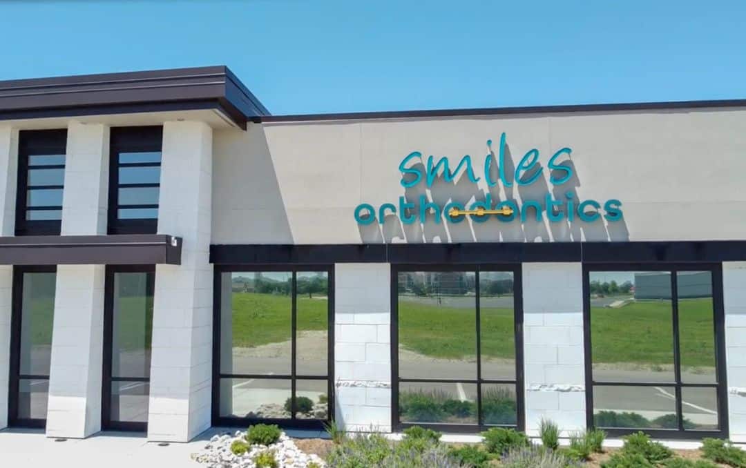 Welcome to our andover orthodontics office Exterior view of orthodontics office near andover, ks on a sunny day